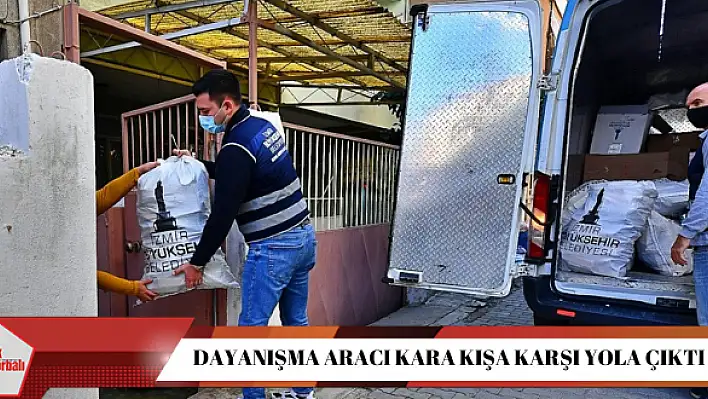 Dayanışma aracı kara kışa karşı yola çıktı