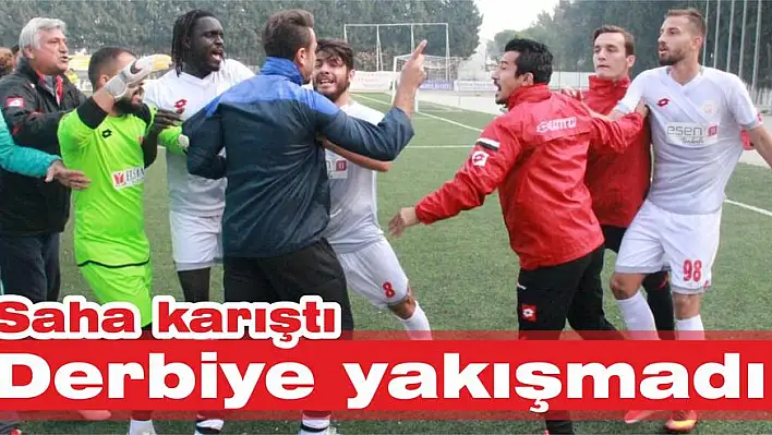 Derbiye yakışmadı