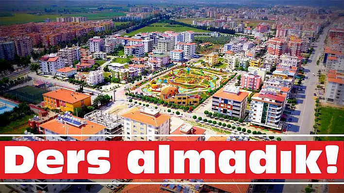 Ders almadık!