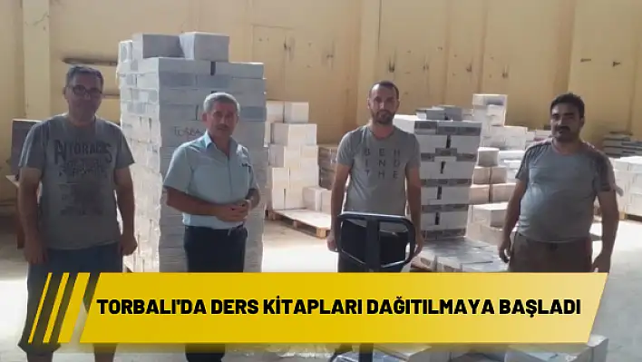 Ders kitapları dağıtımı başladı