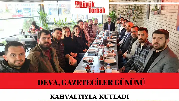 Deva, gazeteciler gününü kahvaltıyla kutladı