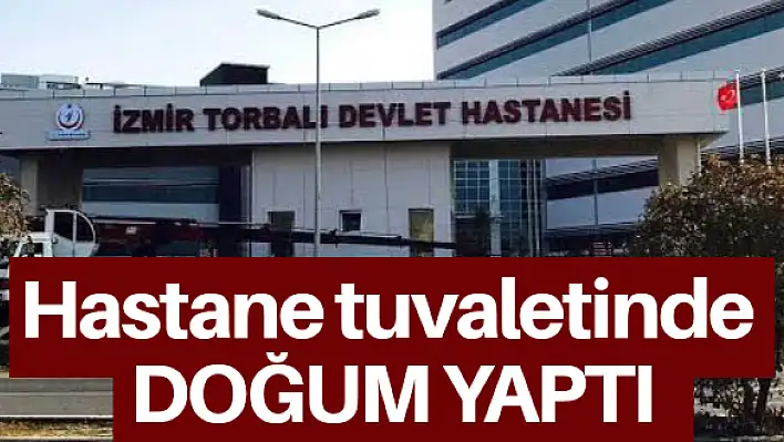 Devlet hastanesinde şok olay