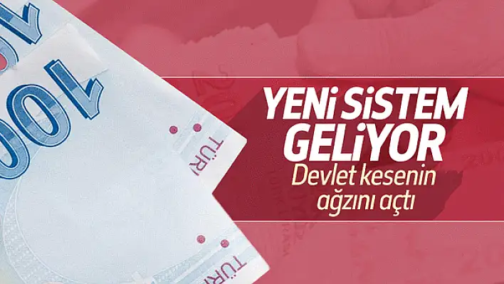 Devlet kesenin ağzını açtı