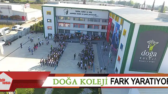 Doğa koleji fark yaratıyor