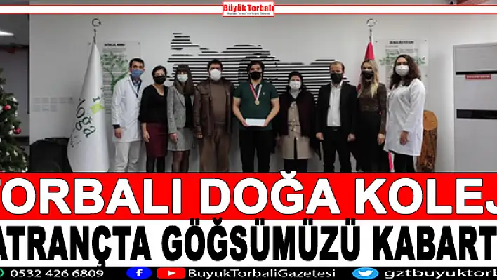 Doğa Koleji satrançta göğsümüzü kabartı