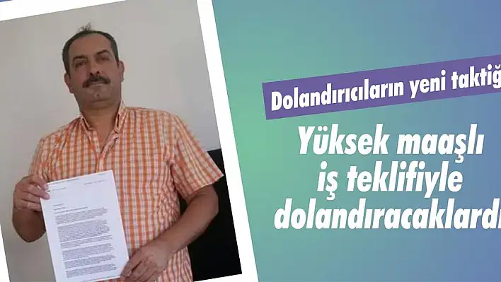 Dubai'de yüksek maaşlı iş teklifiyle dolandıracaklardı