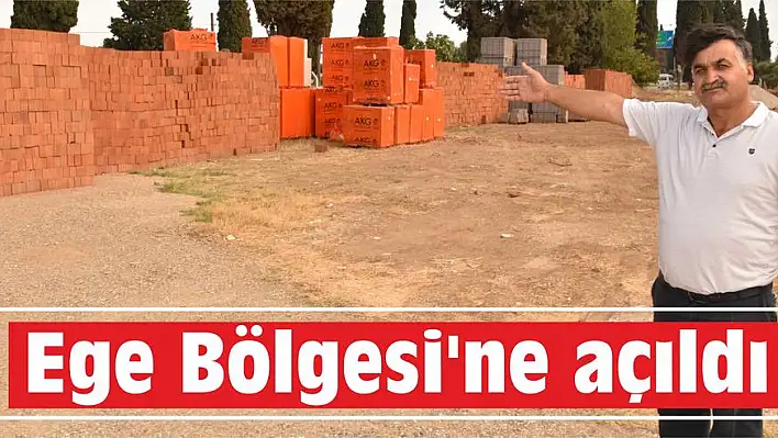 Ege Bölgesi'ne açıldı