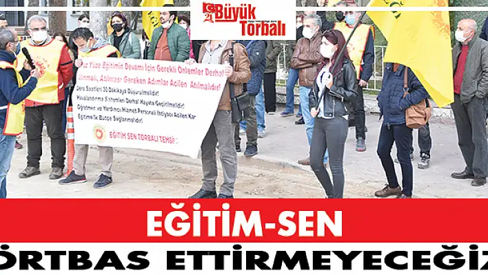 Eğitim-Sen: Bu olayı örtbas ettirmeyeceğiz!