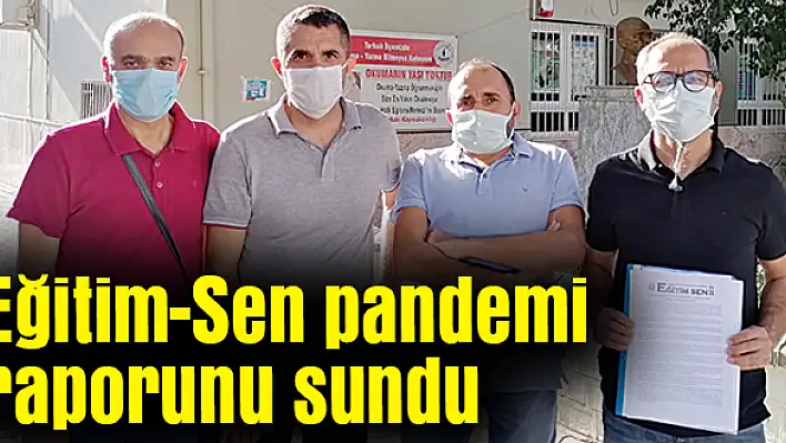 Eğitim-Sen pandemi raporunu sundu