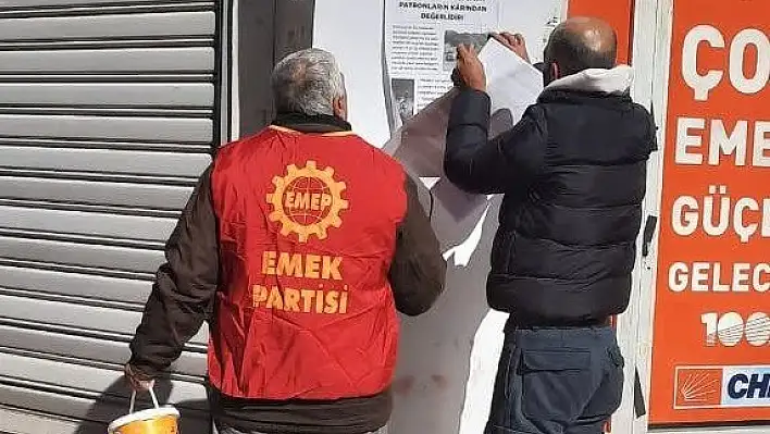 EMEP'TEN TORBALI'DA İŞ CİNAYETLERİNE KARŞI TEPKİ