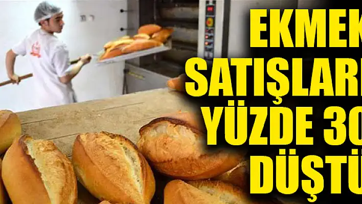 Evde ekmek yapımı satışları azalttı