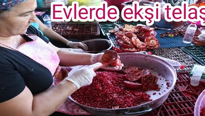 Evlerde ekşi telaş