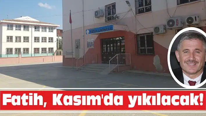 Fatih, Kasım'da yıkılacak!