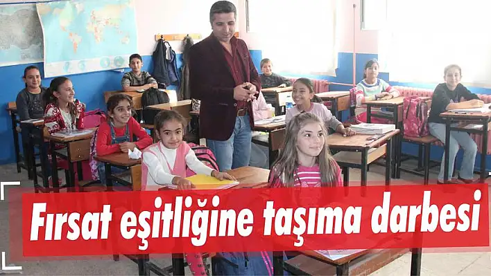 Fırsat eşitliğine taşıma darbesi