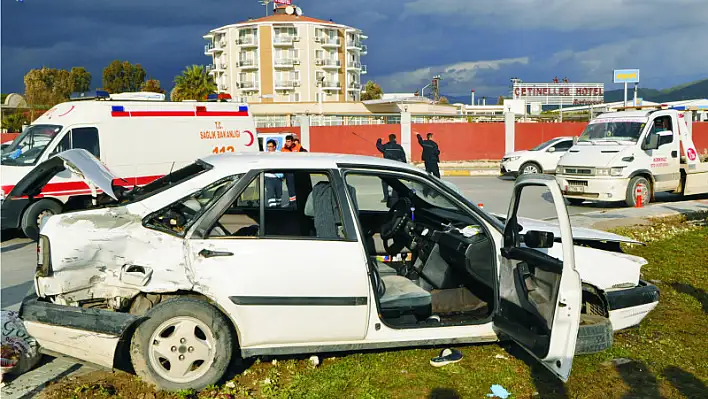 Freni patlayan kamyon dehseti