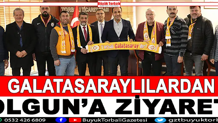 Galatasaraylılar'dan Olgun'a ziyaret