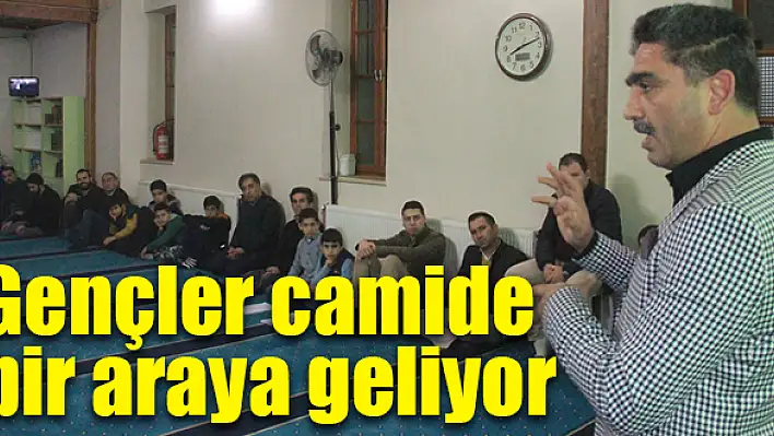 “Gençlerle Camideyiz” projesi başladı