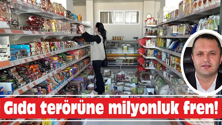 Gıda terörüne milyonluk fren!