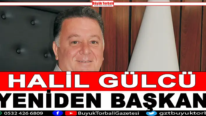 Gülcü üçüncü kez başkan