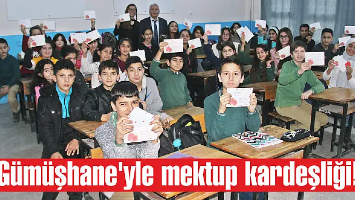 Gümüşhane’yle mektup kardeşliği!