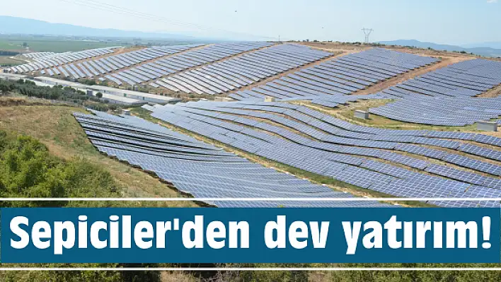   Güneş tarlasında elektrik üretiliyor!