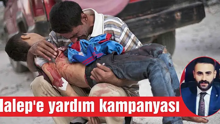 Halep'e yardım kampanyası