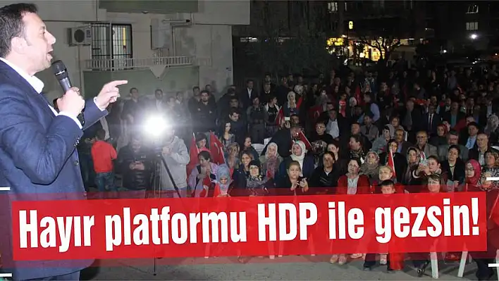 Hayır platformu HDP ile gezsin!