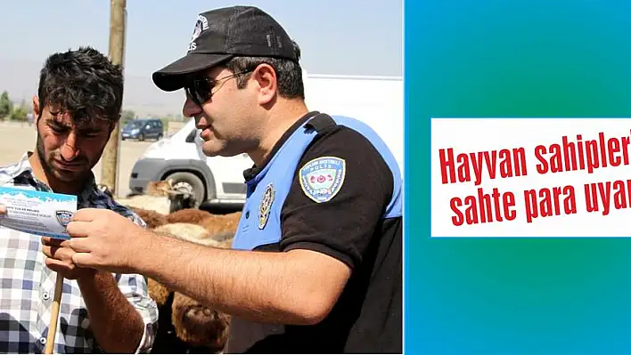 Hayvan sahiplerine sahte para uyarısı