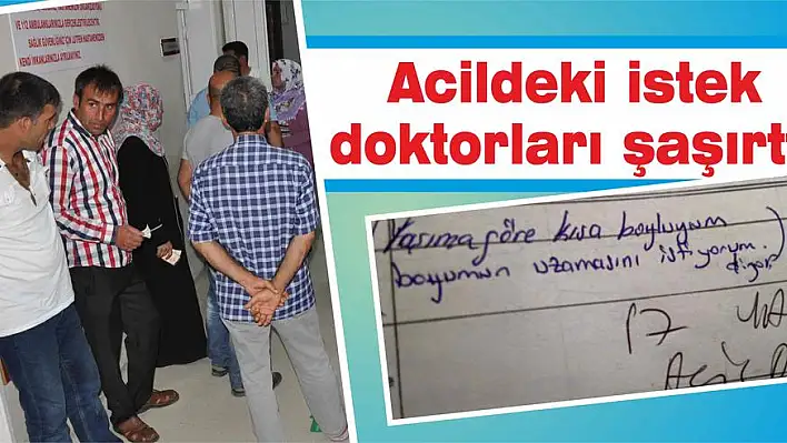 Hiç Acil değil!