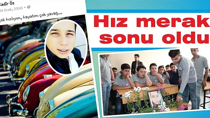 Hız merakı sonu oldu  