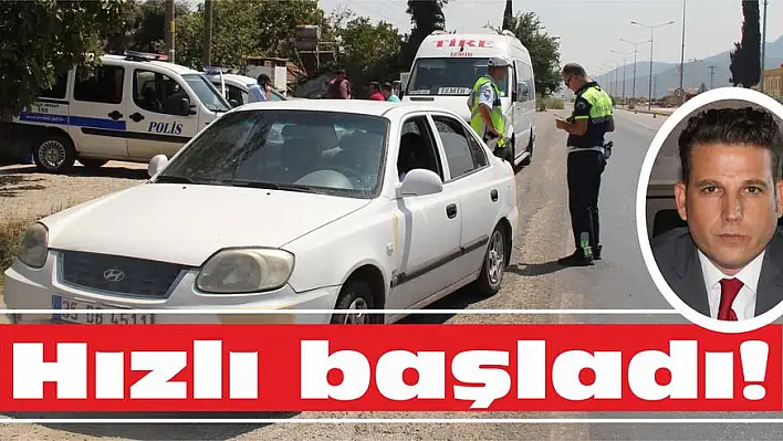 Hızlı başladı!