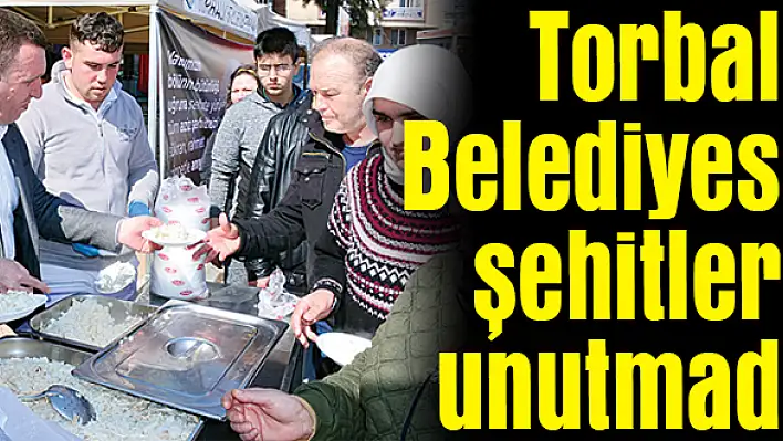 İdlib şehitleri için pilav ve lokma hayrı