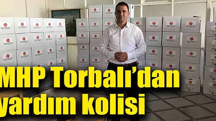 İhtiyaç sahiplerine yardım kolisi dağıttılar