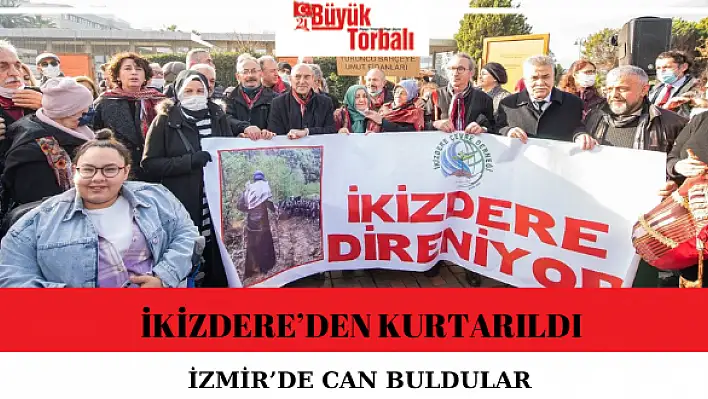 İkizdere'den kurtarıldı İzmir'de can buldular