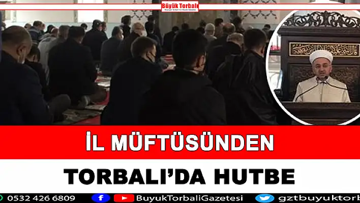 İl müftüsünden Torbalı'da hutbe