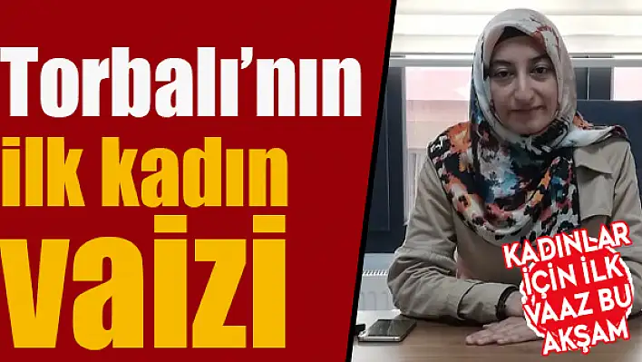 İlk vaaz bu akşam