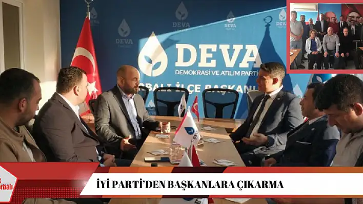 İYİ Parti'den başkanlara çıkarma