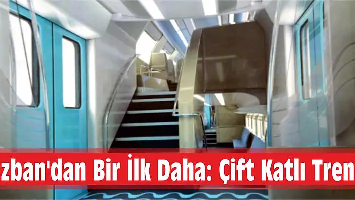 İzban’dan Bir İlk Daha: Çift Katlı Tren