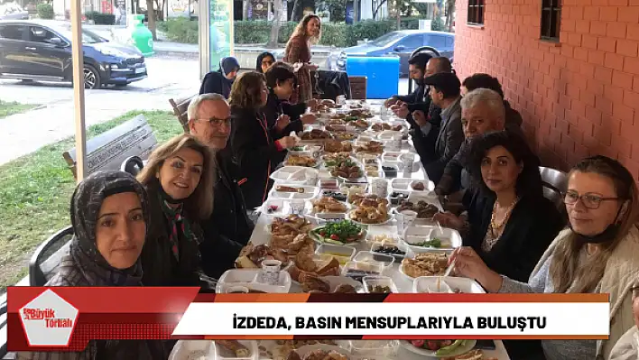 İZDEDA, basın mensuplarıyla buluştu