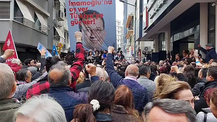 İzmir İmamoğlu'na seslendi: Bugün adımız Ekrem İmamoğlu