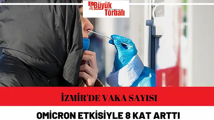 İzmir’de vaka sayısı Omicron etkisiyle 8 kat arttı