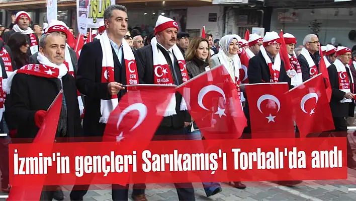 İzmir'in gençleri Sarıkamış'ı Torbalı'da andı