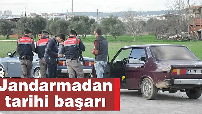 Jandarmadan tarihi başarı