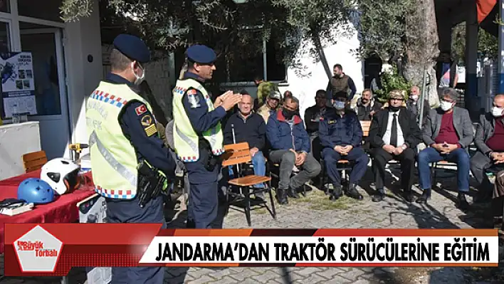 Jandarma'dan traktör sürücülerine eğitim