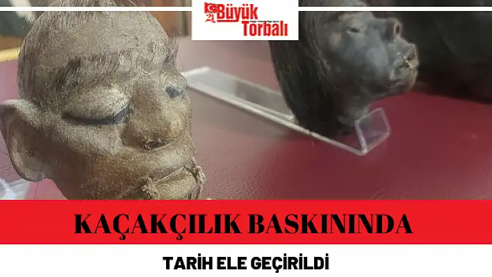 Kaçakçılık başkanında tarih ele geçirildi