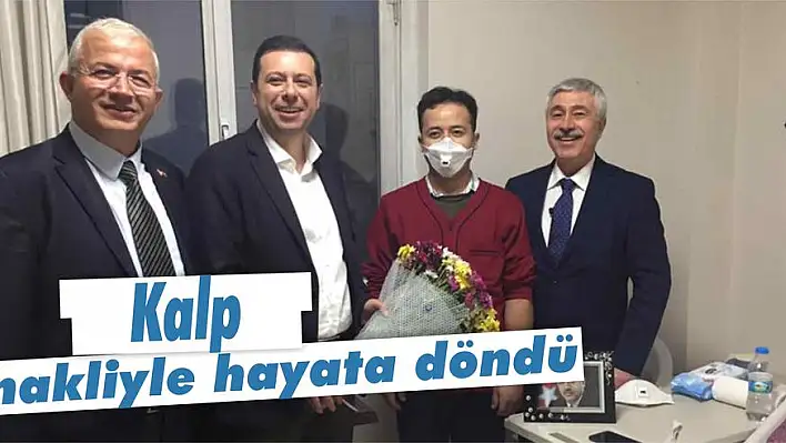 Kalp nakliyle hayata döndü