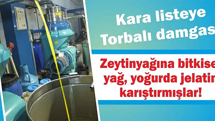  Kara listeye Torbalı damgası