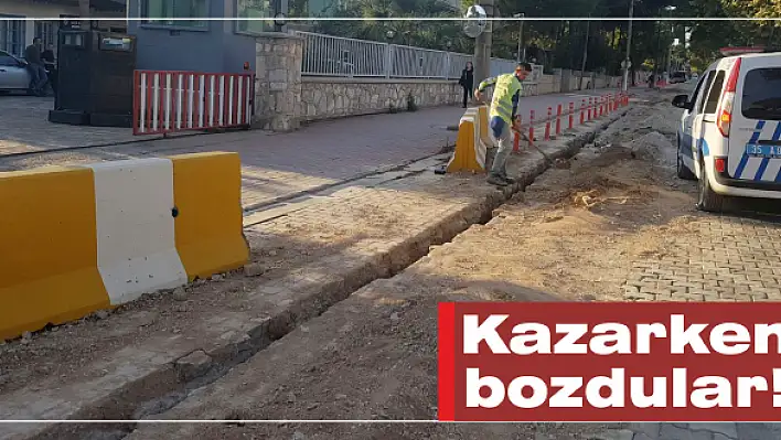 Kazarken bozdular!