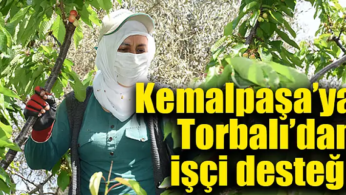 Kemalpaşa'ya Torbalı'dan işçi desteği