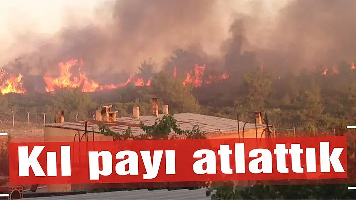 Kıl payı atlattık